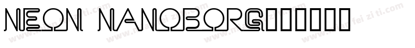 Neon Nanoborg字体转换